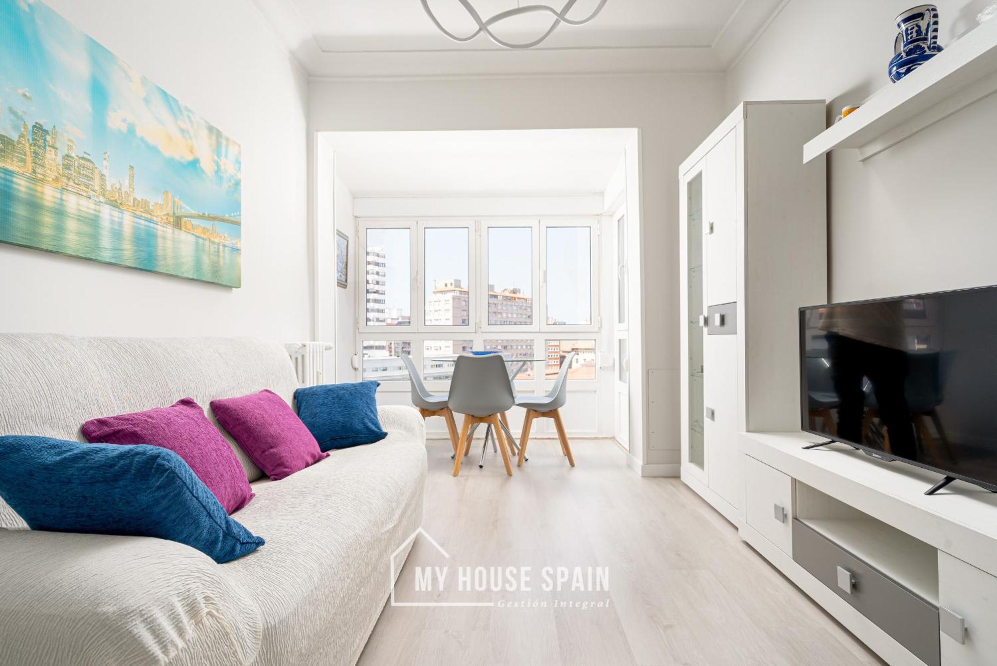 Myhousespain - Acogedor Piso Centro 기욘 외부 사진